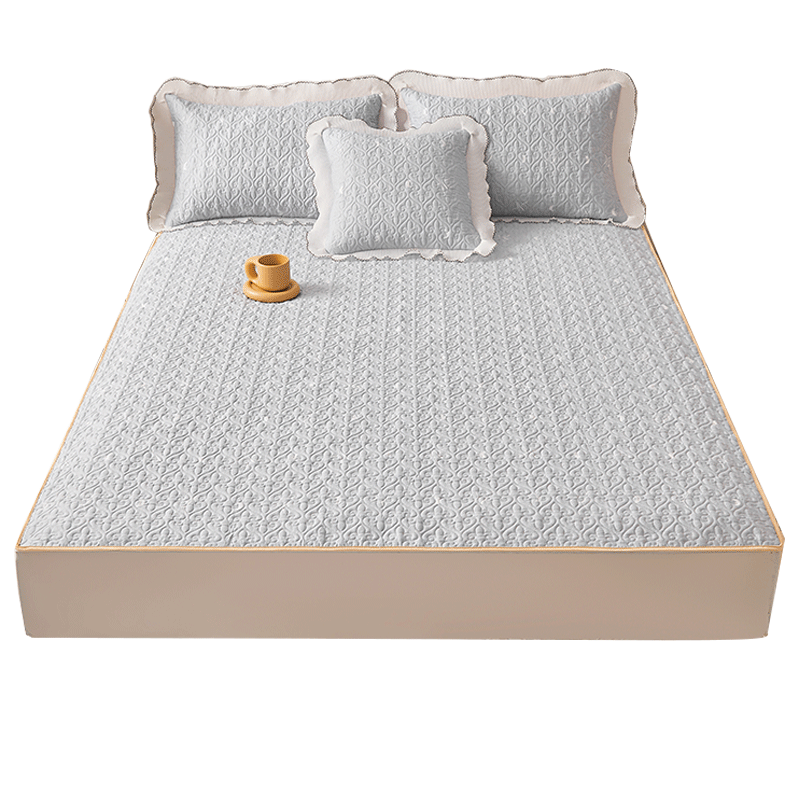 纯棉榻榻米床褥子床盖软席防滑炕盖床护垫全棉夹棉不起皱床单单件