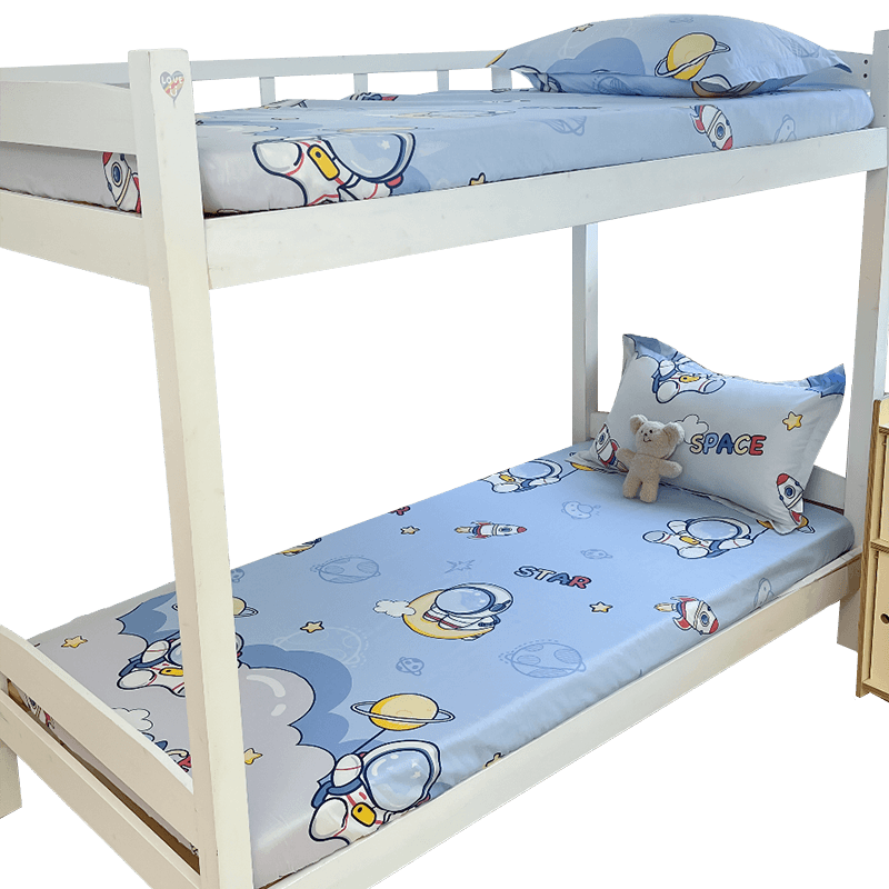 100%纯棉学生宿舍床笠90x190床罩