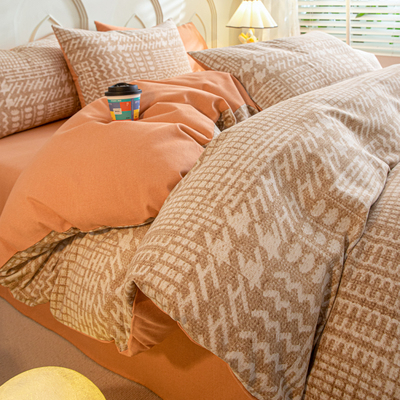 加厚磨毛四件套纯棉全棉2025新款