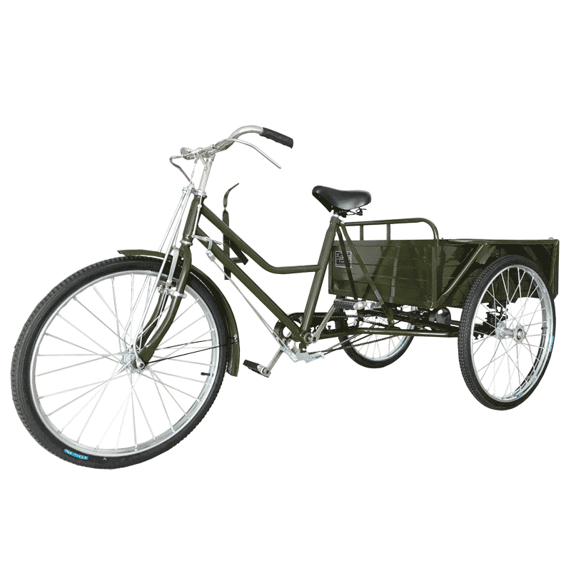 南洋0.8-1米中型车厢长脚踩踏蹬代步快递送拉带货成人力三轮车