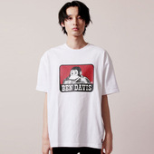 大猩猩短袖 日版 T恤LOGO印花男女情侣休闲宽松潮流TEE Davis Ben