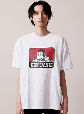 Ben Davis 日版大猩猩短袖T恤LOGO印花男女情侣休闲宽松潮流TEE