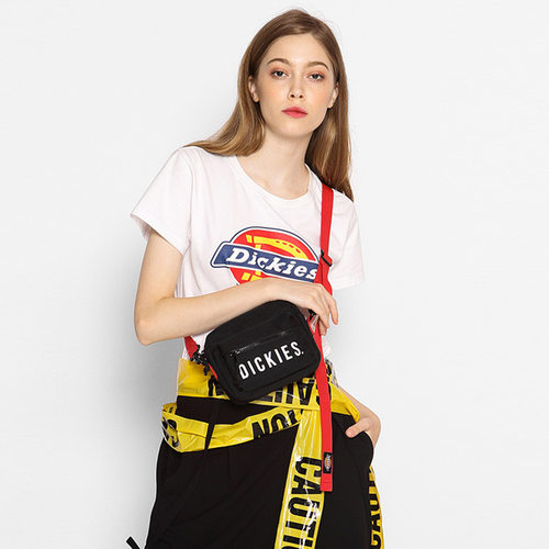 dickieslogo印花百搭风单肩包