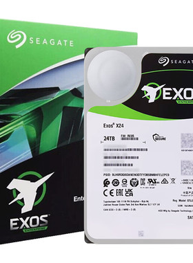 Seagate/希捷 24TB 企业级硬盘 银河Exos X24 7200转 512M缓存