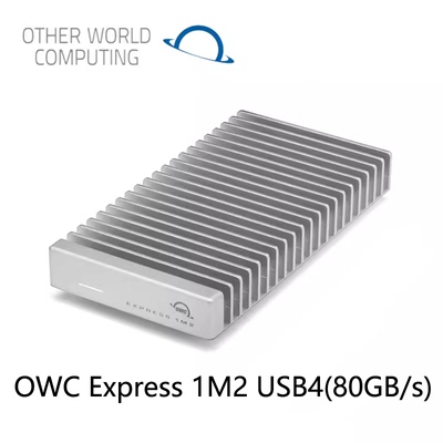 OWC Express 1M2 USB4 (80GB/s)雷电5 1T/2T/4TB SSD移动固态硬盘
