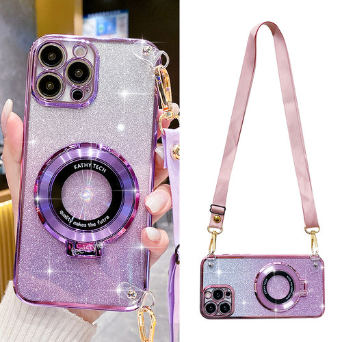 苹果带磁吸车载支架+无线充电