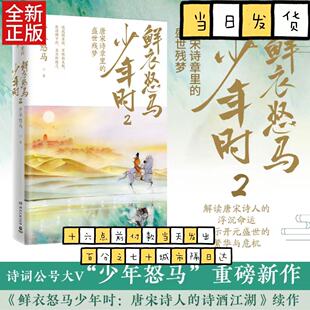 鲜衣怒马少年时2 少年怒马著 揭示开元盛世繁华危机唐宋诗人绘画文学中国古诗词鉴赏诗歌词曲正版书籍1