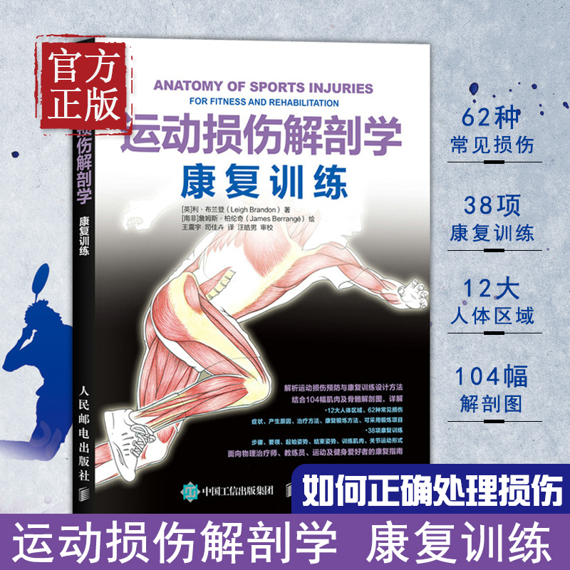 运动损伤解剖学康复训练爱好者