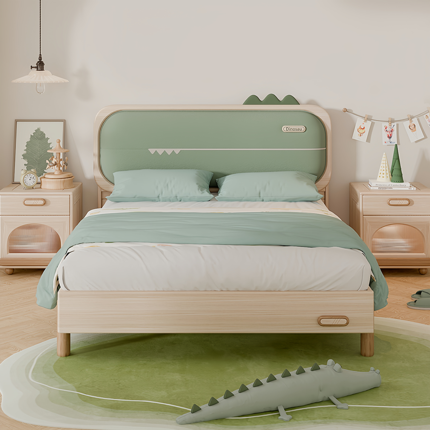 七叶木实木简约原创设计儿童床