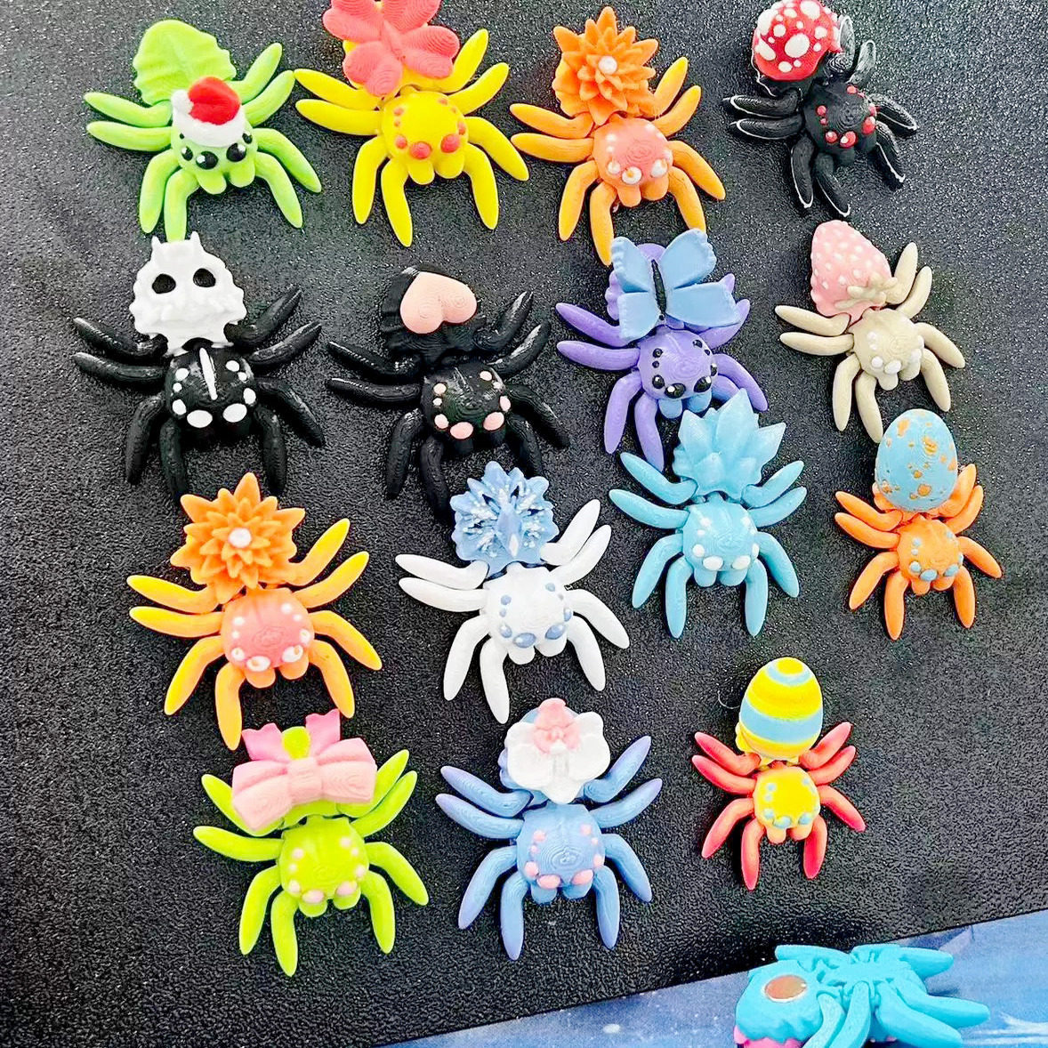 3D打印磁吸地狱骨架狼蛛关节可活动仿真蜘蛛模型摆件儿童玩具礼物,家居饰品,3D模型摆件,淘宝优惠券,粉丝福利购,淘宝优惠卷