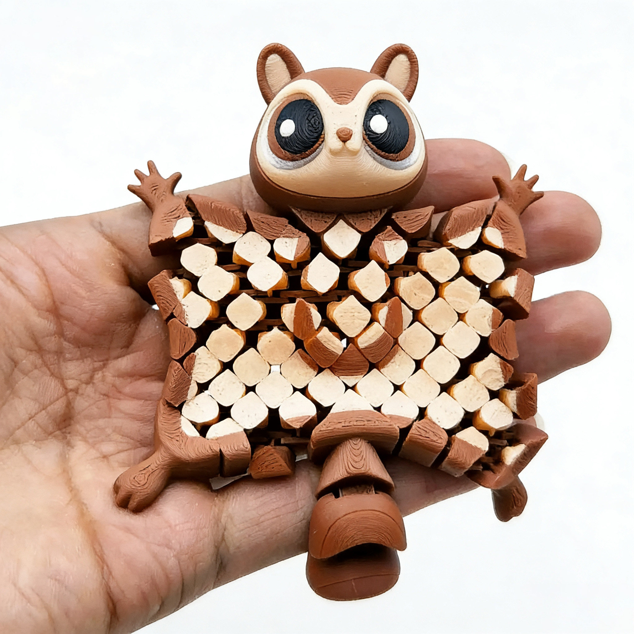 3D打印小飞鼠造景摆件工艺品关节可活动创意手办装饰儿童礼物玩具,家居饰品,3D模型摆件,淘宝优惠券,粉丝福利购,淘宝优惠卷