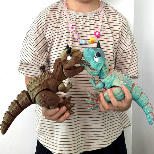 3D打印玩具恐龙关节可动仿真动物