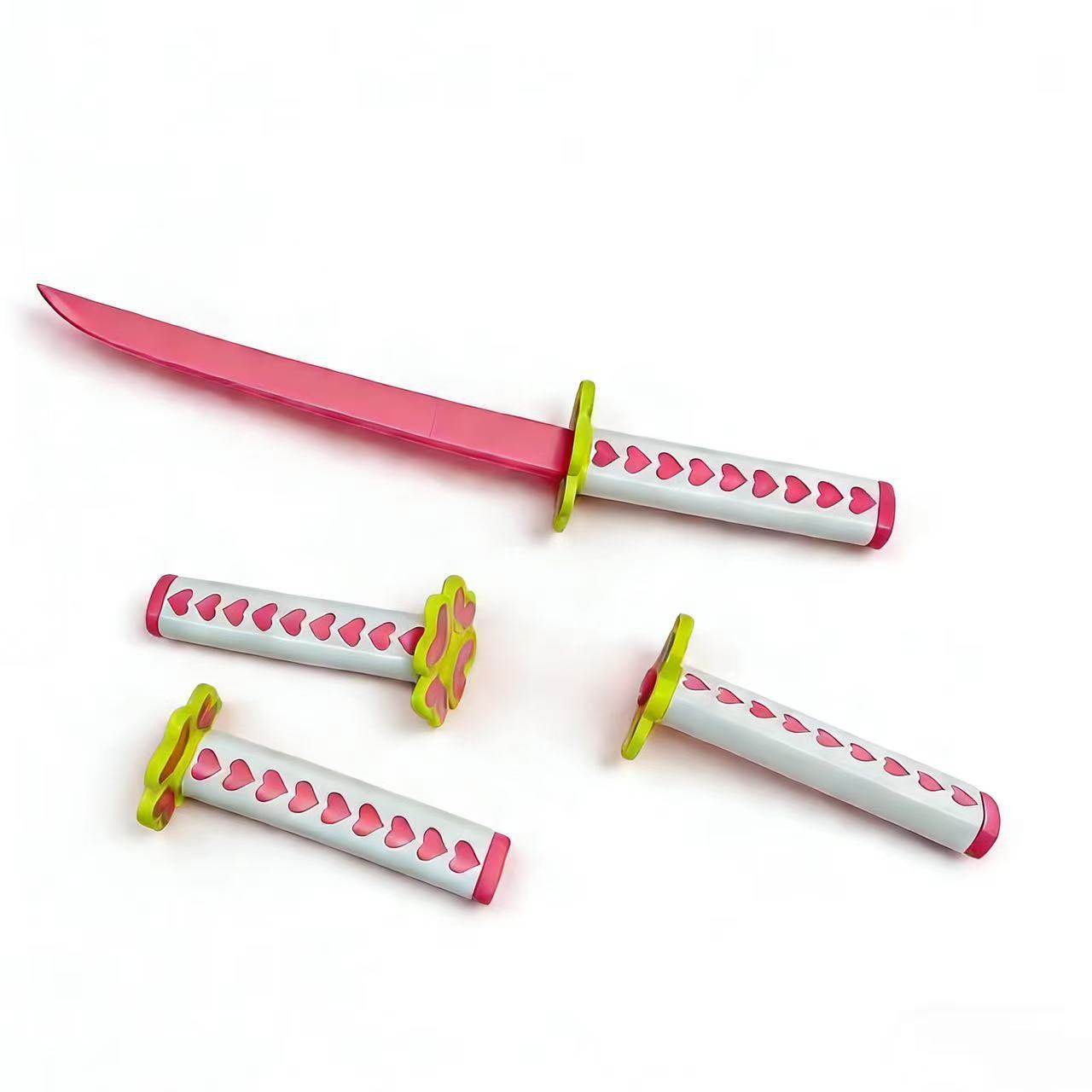 新款65cm长度3d打印伸缩剑玩具鬼灭之刃摆摊创意儿童玩具送礼物,家居饰品,3D模型摆件,淘宝优惠券,粉丝福利购,淘宝优惠卷