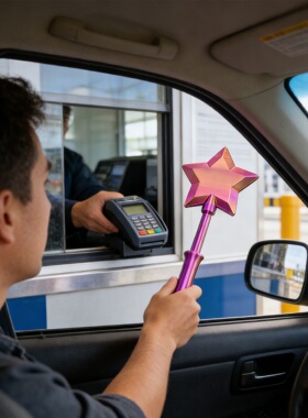 新品3d Printed Wand Tap to Pay 星光魔法棒非接触式支付夹套
