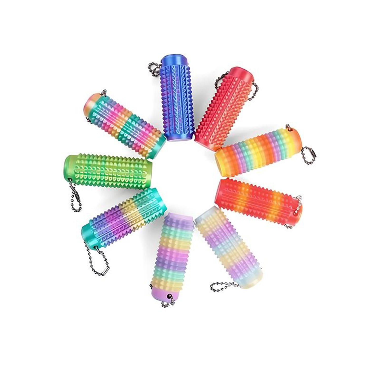 3D打印edc解压玩具狼牙棒