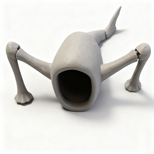 3d打印食海者玩具爆款 关节可动深海怪兽系列创意摆件新奇玩具礼物