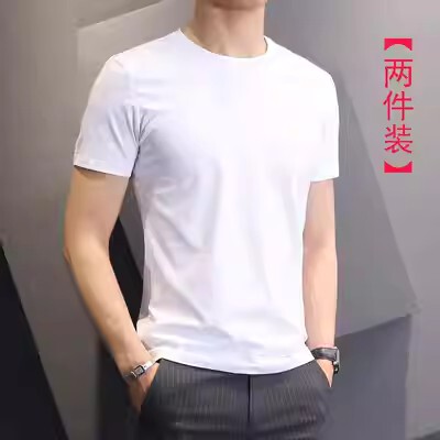 男士修身韩版潮流学生短袖t恤