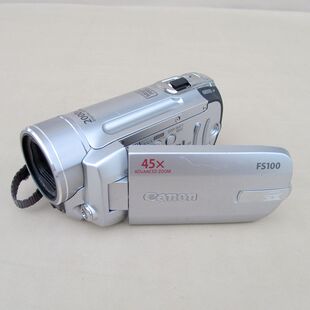 Canon/佳能 FS100数码摄像机插卡闪存式CCD拍照摄录一体DV摄影机