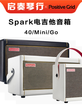 PositiveGrid充电蓝牙音箱Spark Mini 40 go贝斯吉他贝司音响内录