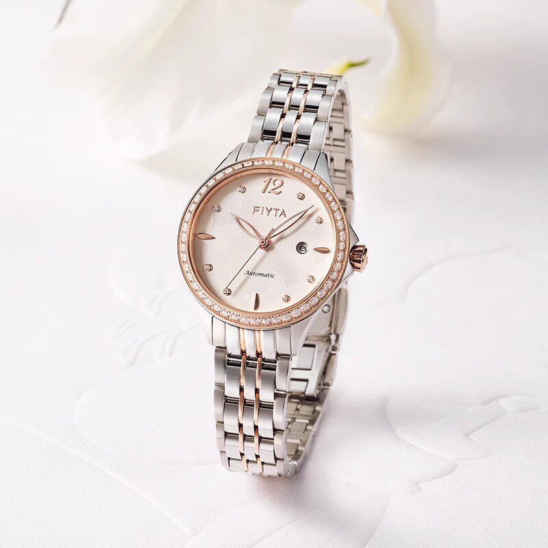 飞亚达/Fiyta花语系列手表ins风机械表女款简约时尚气质805005