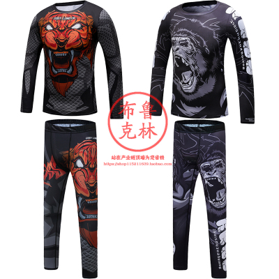 儿童健身服mma综合巴西柔术搏击