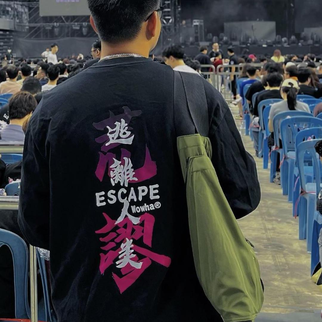 Dearjane T恤 哪里只得我共你 280克纯棉男女同款短袖百搭印花