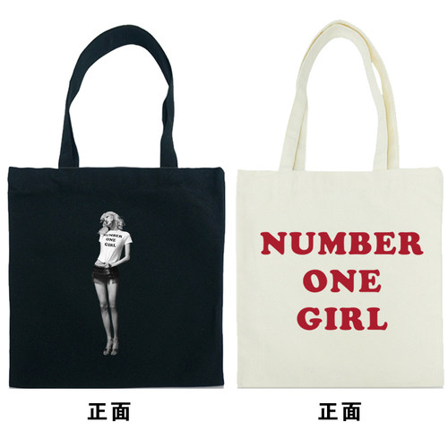 rose朴彩英number one girl纯棉帆布包男女单肩斜挎手提通勤学生