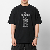 神秘博士塔迪斯周边美式 衣服tee 纯棉百搭情侣装 短袖 t恤男士