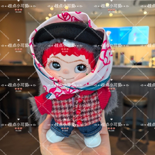 WAKUKU二代娃衣17cm娃衣套装搪胶毛绒盲盒玩偶狐狐兔兔衣服哇库库