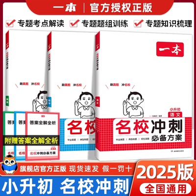 小升初名校冲刺必备方案小学升学