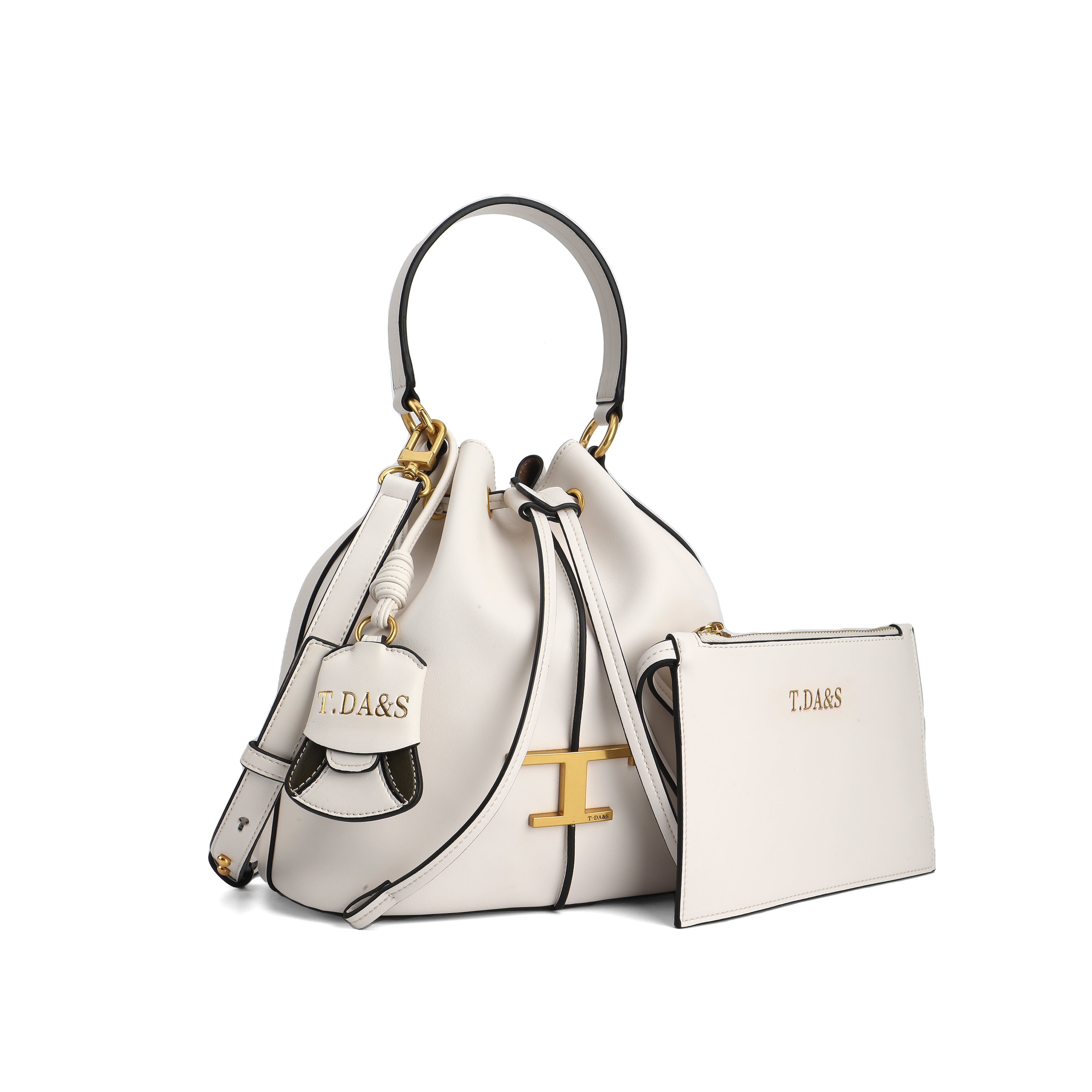 托达斯时尚女手提水桶包