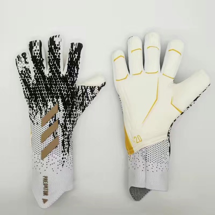 22 New Model Falcon Goalkeeper Football Gloves Professional for Children and Adults Latex Breathable Wear-Resistant Without Finger Protection
