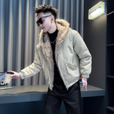 黄首314B-2-F08-P148控198冬款加厚棉衣男休闲棉服外套，男装棉衣，星座314B-2