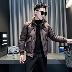 黑首314B-2-F02-P138控178冬款加厚棉衣男休闲棉服外套图片