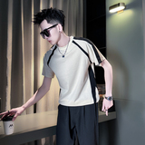 白首314B-2-DT336-P48控68夏季新款T恤男短袖韩版潮流帅气，商品下架区，星座314B-2