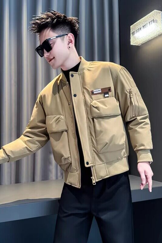卡其首314B-2-F20-P138控178冬款加厚棉衣男休闲棉服外套,男装棉衣,星座314B-2
