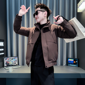 黑首314B-2-F15-P138控178冬款加厚棉衣男休闲棉服外套图片