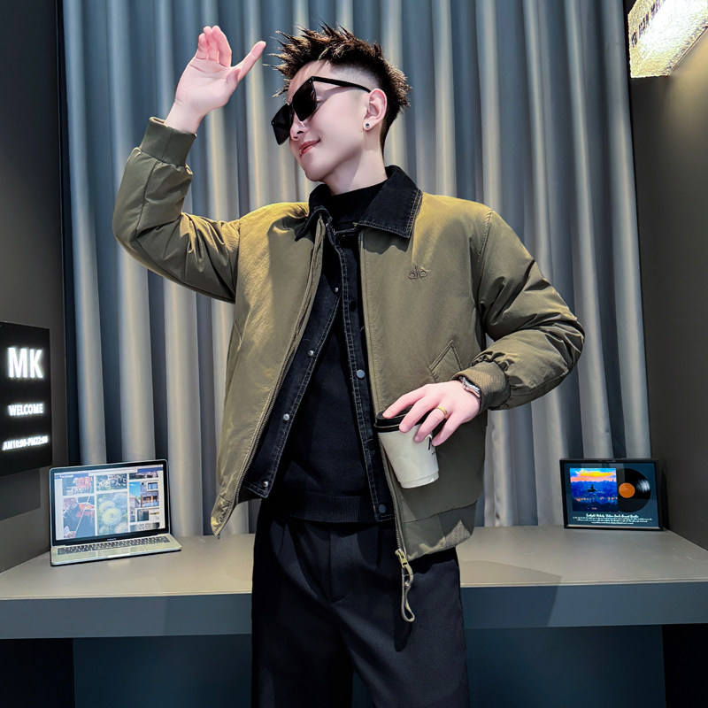 黑首314B-2-F11-P138控178冬款加厚棉衣男休闲棉服外套,男装棉衣,星座314B-2