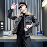 黑首314B-2-F12-P148控198冬款加厚牛仔棉衣男休闲棉服外套，男装棉衣，星座314B-2