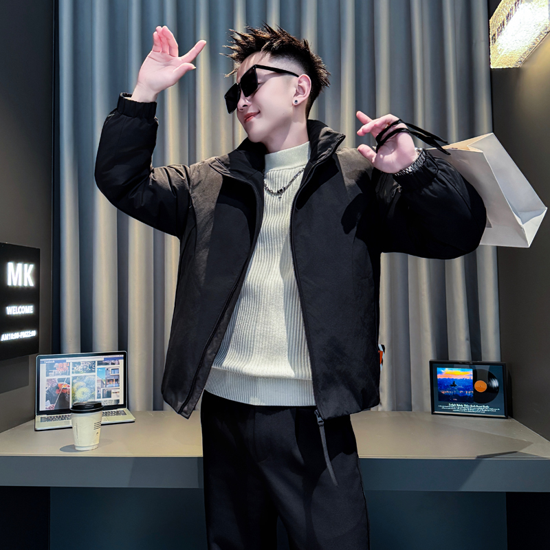 黑首314B-2-F06-P138控178冬款加厚棉衣男休闲棉服外套，男装棉衣，星座314B-2