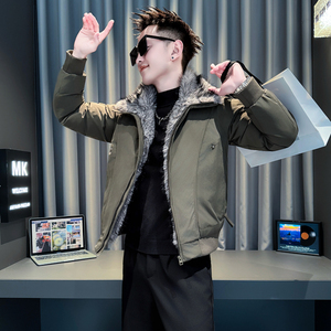 绿首314B-2-F13-P148控198冬款加厚棉衣男休闲棉服外套，男装棉衣，星座314B-2