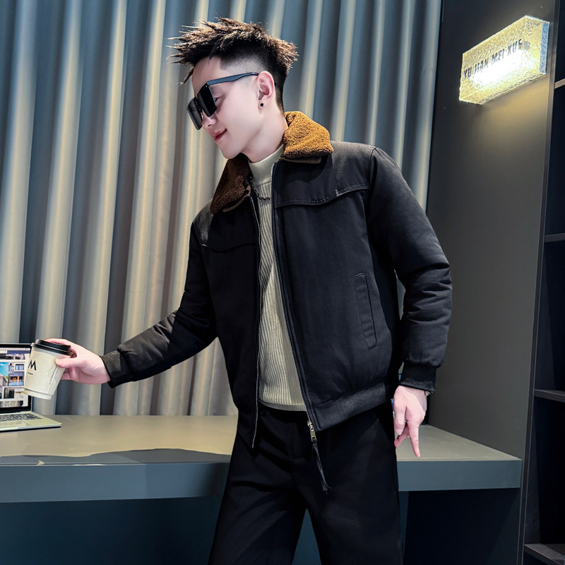 灰首314B-2-F05-P138控178冬款加厚棉衣男休闲棉服外套,男装棉衣,星座314B-2