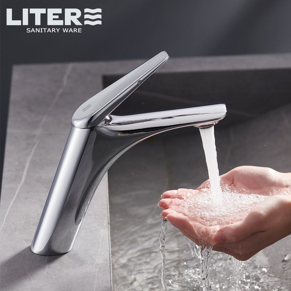 全铜面盆龙头卫生间浴室柜防溅水龙头简约台下盆冷热龙头,家装主材,面盆龙头,淘宝优惠券,粉丝福利购,淘宝优惠卷