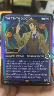 【学府卡牌】万智牌 MTG 第十博士 异画闪 英文编号 WHO 神秘博士