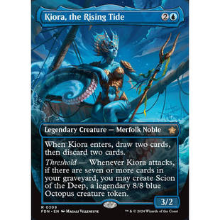 【学府卡牌】万智牌 扬潮奇奥拉 英文 异画 基石构筑 FDN