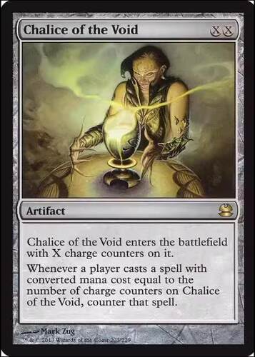 【学府卡牌】万智牌 MTG 虚空圣杯 英文 摩登大师 MMA 稀有 神器