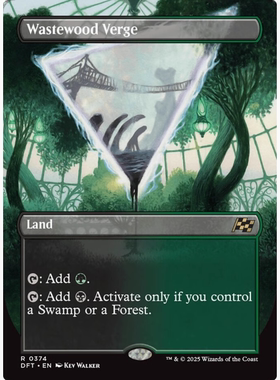 【学府卡牌】万智牌 MTG 污林边陲 英文 异画 闪 乙太漂移 DFT