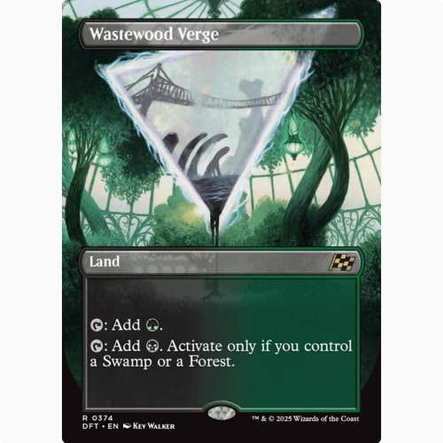 【学府卡牌】万智牌 MTG 污林边陲 英文 异画 闪 乙太漂移 DFT