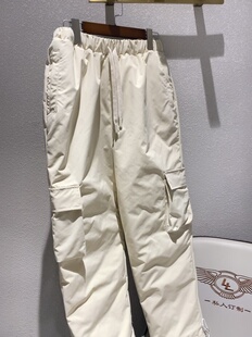 tailor tribe 2026冬季新款女装羽绒裤外套加厚鹅绒服工装裤