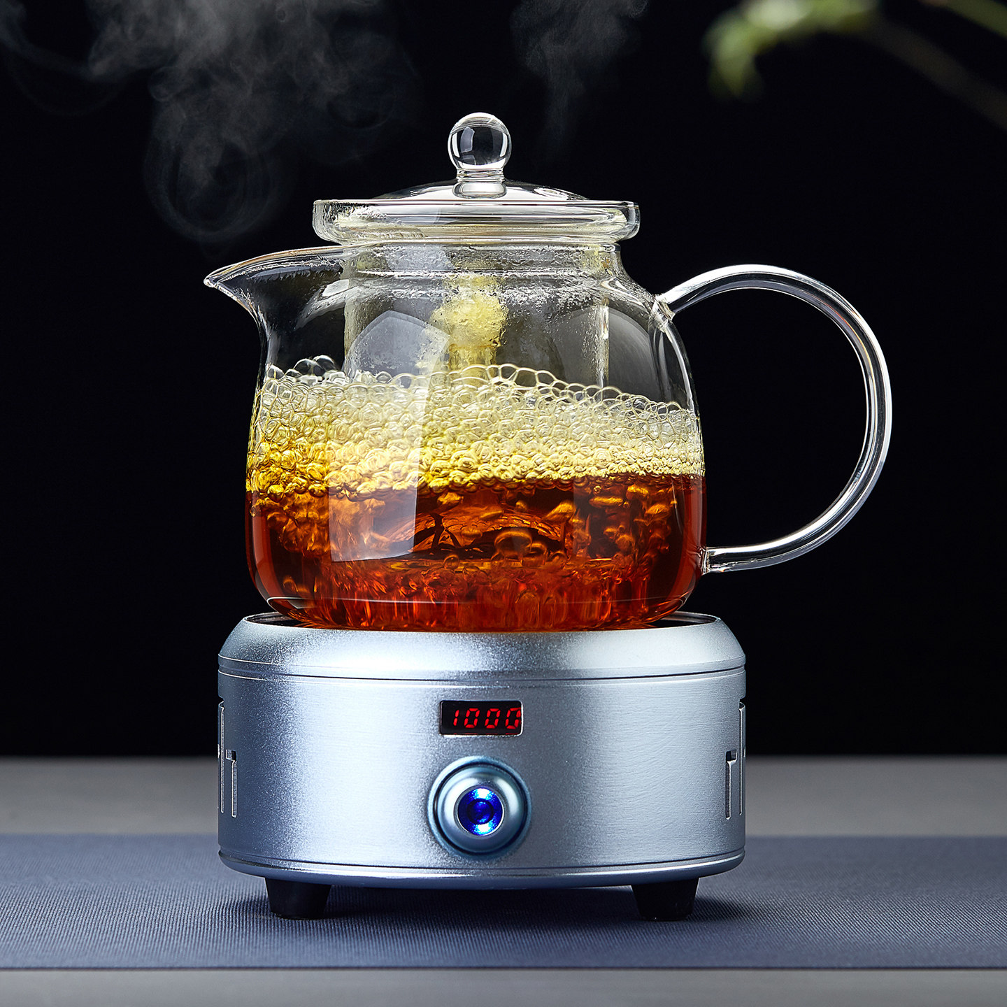 绿昌明高档智能电陶炉茶壶2026新款煮茶电热烧水炉炉家用茶道零配